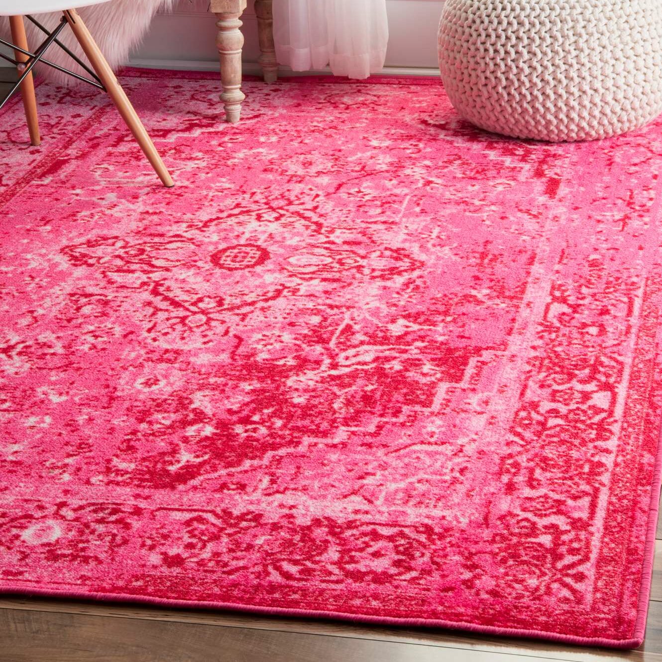 Kapadia Pink Area Rug & Reviews AllModern